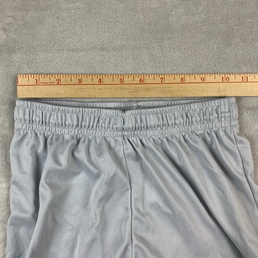 Augusta Sportswear Basketball Shorts Youth Small Gray Elastic Drawstring Waist